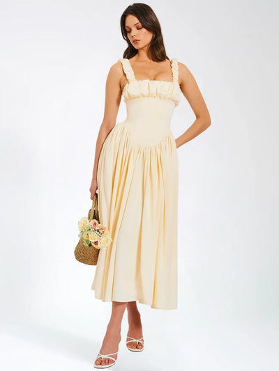 Noreen Drop Waist Maxi Sundress