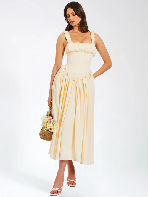 Noreen Drop Waist Maxi Sundress