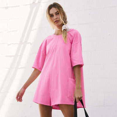 She's Hot Tee Romper