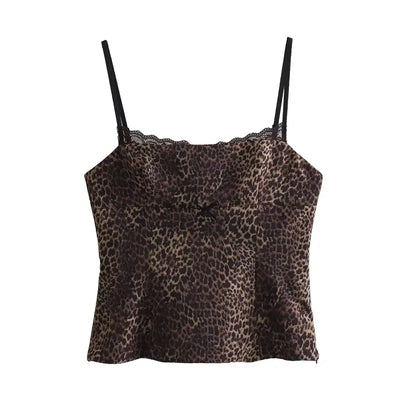 Valentina Leopard Cami