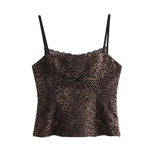 Valentina Leopard Cami