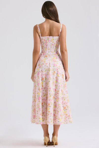 Clarabelle Corset Midi Sundress