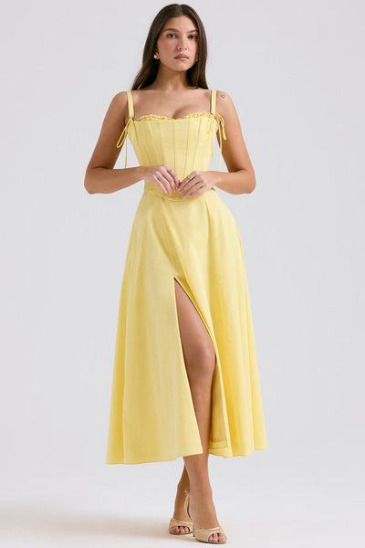 Clarabelle Corset Midi Sundress