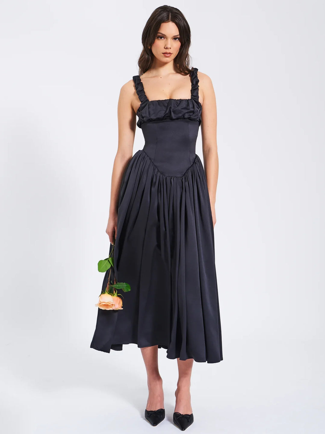 Noreen Drop Waist Maxi Sundress