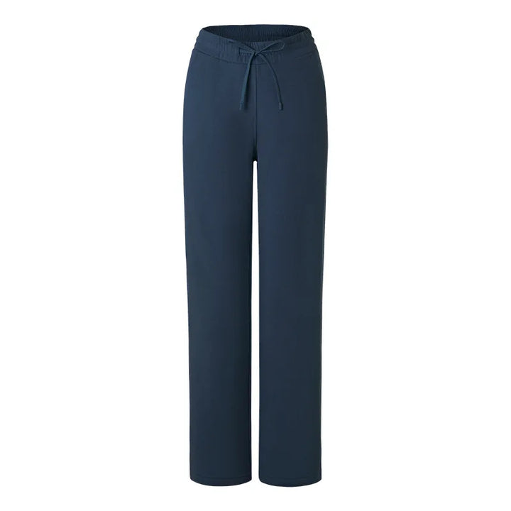 Mid-Rise Wide-Leg Cozy Pants