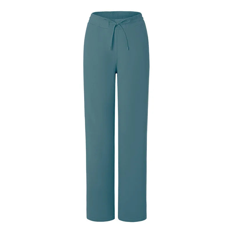 Mid-Rise Wide-Leg Cozy Pants