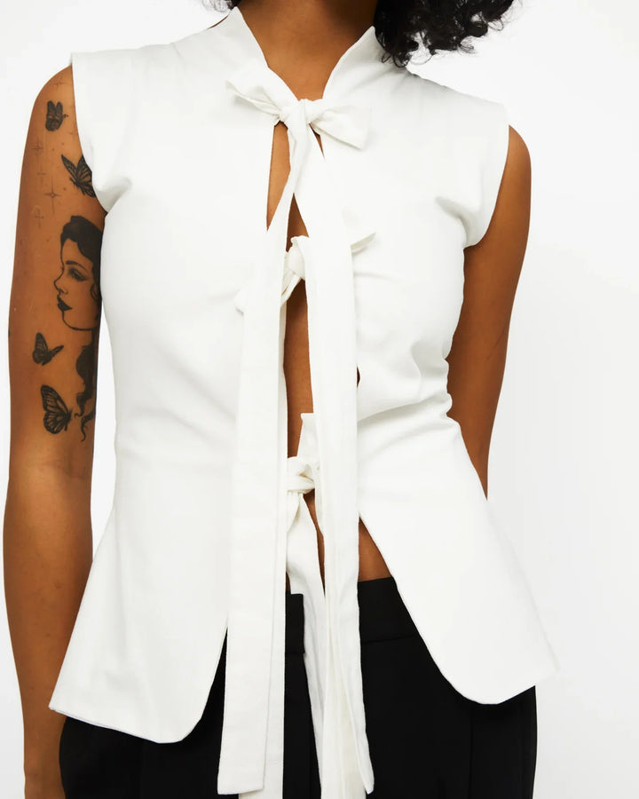 Atelier Bow Tie Vest