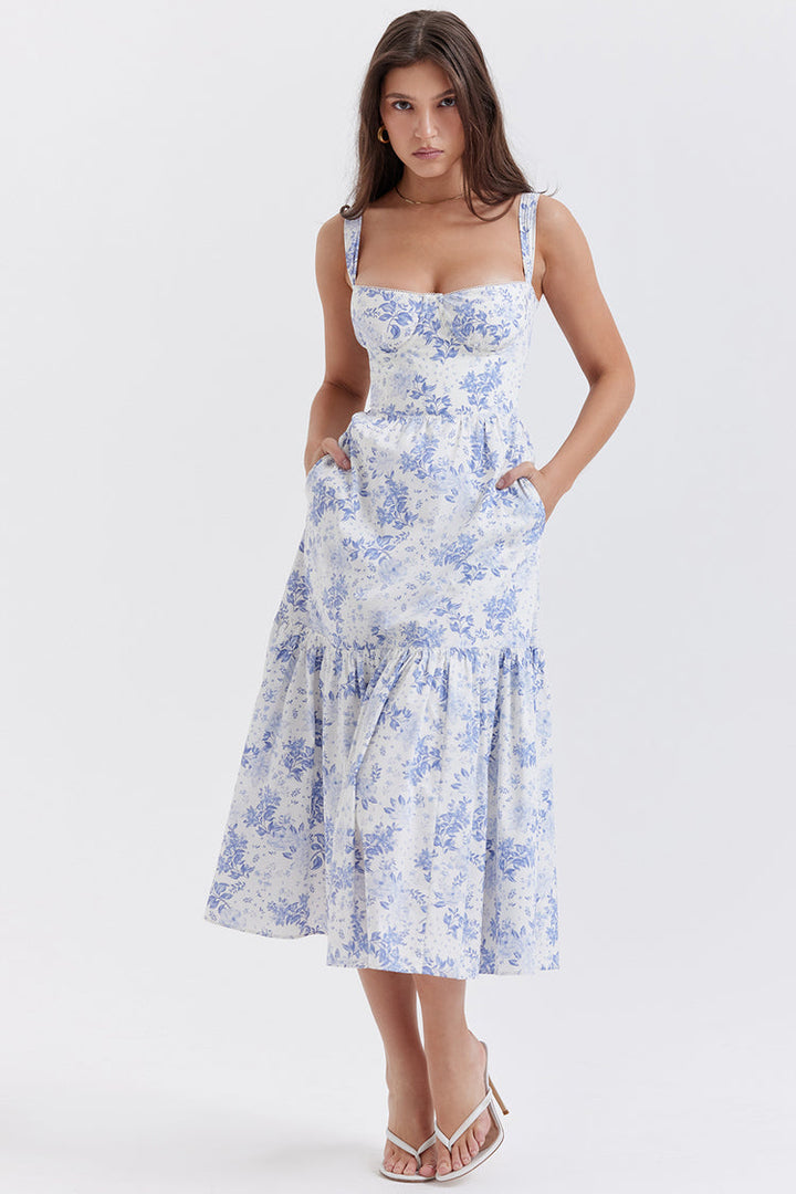 Elliana Spring Midi Dress