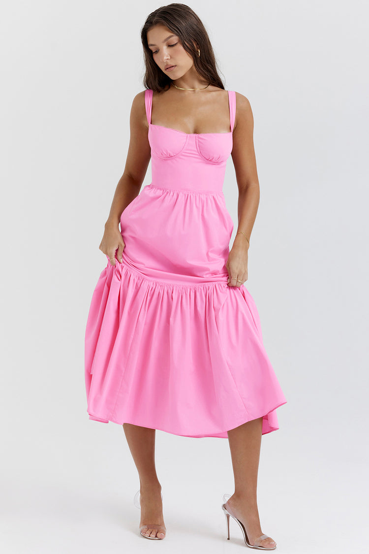 Elliana Spring Midi Dress