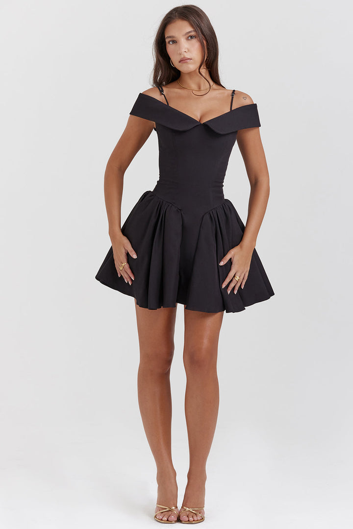 Elina Off Shoulder Mini Dress