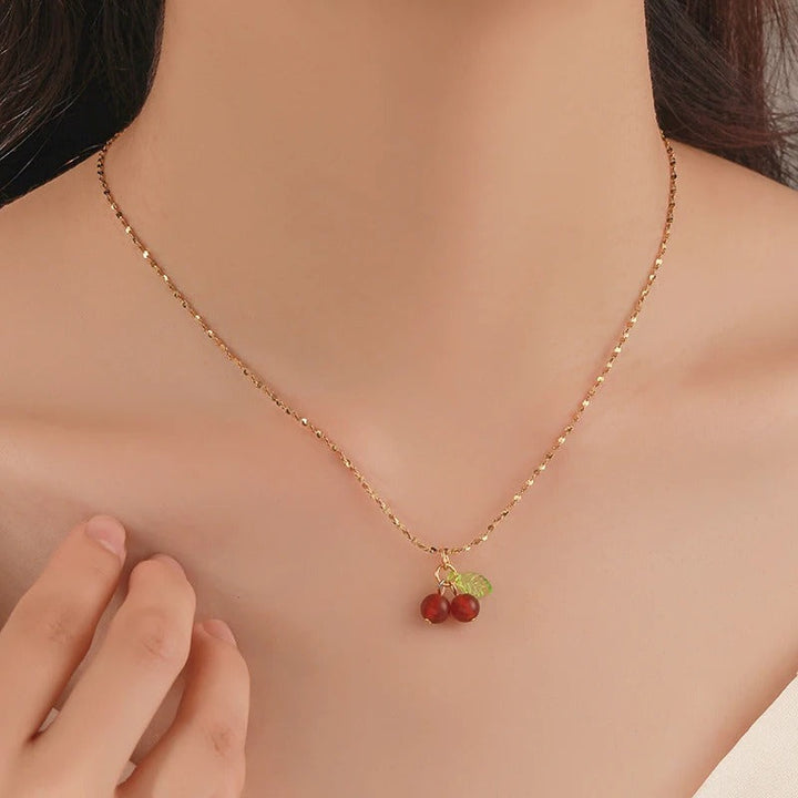 The Sweetest Cherry Necklace