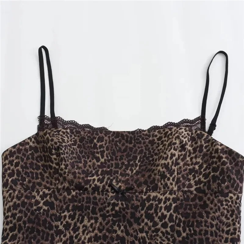 Valentina Leopard Cami