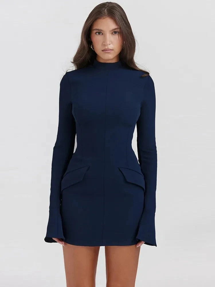 Alice Long Sleeve Mini Dress